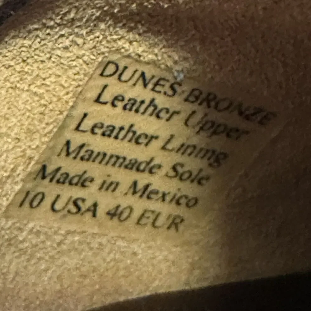 Charleston Shoe Co. Dunes Slip On Bronze‎ Size 10 Espadrille New